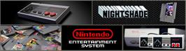 Arcade Cabinet Marquee for Nightshade.