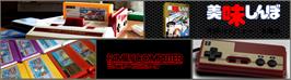 Arcade Cabinet Marquee for Oishinbo - Kyuukyoku No Menu Sanbon Shoubu.
