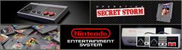Arcade Cabinet Marquee for Operation Secret Storm.