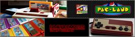 Arcade Cabinet Marquee for Pac-Land.