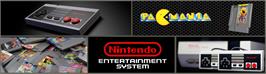 Arcade Cabinet Marquee for Pac-mania.