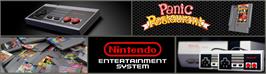 Arcade Cabinet Marquee for Panic Restaurant.