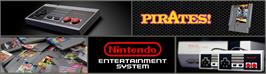 Arcade Cabinet Marquee for Pirates!.