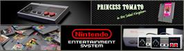 Arcade Cabinet Marquee for Princess Tomato in the Salad Kingdom.