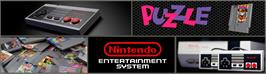 Arcade Cabinet Marquee for Puzzle.