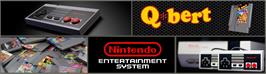 Arcade Cabinet Marquee for Q-bert.