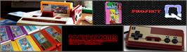 Arcade Cabinet Marquee for Quiz Project Q - Cutie Project And Battle 10000.