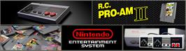 Arcade Cabinet Marquee for R.C. Pro-Am 2.