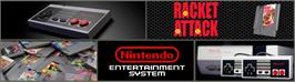 Arcade Cabinet Marquee for Racket Attack.