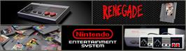 Arcade Cabinet Marquee for Renegade.