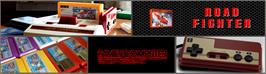 Arcade Cabinet Marquee for Road Fighter.