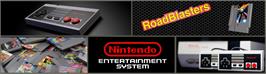 Arcade Cabinet Marquee for Roadblasters.