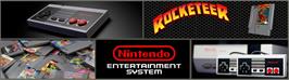 Arcade Cabinet Marquee for Rocketeer, The.