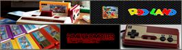 Arcade Cabinet Marquee for Rod Land.