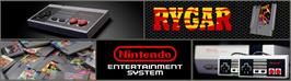 Arcade Cabinet Marquee for Rygar.