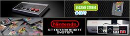 Arcade Cabinet Marquee for Sesame Street A B C.