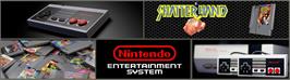Arcade Cabinet Marquee for Shatterhand.