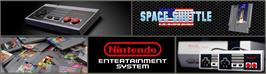 Arcade Cabinet Marquee for Space Shuttle Project.