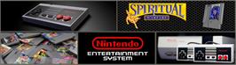 Arcade Cabinet Marquee for Spiritual Warfare.