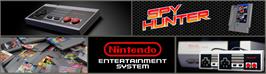 Arcade Cabinet Marquee for Spy Hunter.