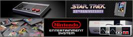 Arcade Cabinet Marquee for Star Trek - 25th Anniversary.