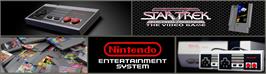Arcade Cabinet Marquee for Star Trek 5 - The Final Frontier.
