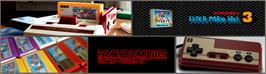 Arcade Cabinet Marquee for Super Mario Bros. 3.