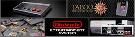Arcade Cabinet Marquee for Taboo: The Sixth Sense.