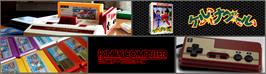 Arcade Cabinet Marquee for Tenkaichi Bushi - Keru Naguuru.