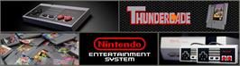 Arcade Cabinet Marquee for Thundercade / Twin Formation.