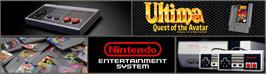 Arcade Cabinet Marquee for Ultima IV: Quest of the Avatar.