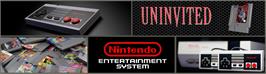 Arcade Cabinet Marquee for Uninvited.