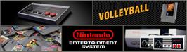 Arcade Cabinet Marquee for Volleyball.