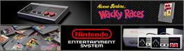 Arcade Cabinet Marquee for Wacky Races.