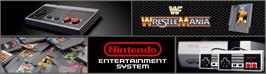 Arcade Cabinet Marquee for Wwf Wrestlemania.