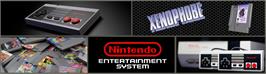 Arcade Cabinet Marquee for Xenophobe.
