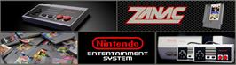 Arcade Cabinet Marquee for Zanac.