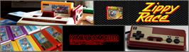 Arcade Cabinet Marquee for Zippy Race.