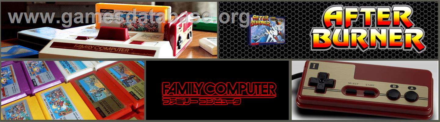 After Burner - Nintendo NES - Artwork - Marquee