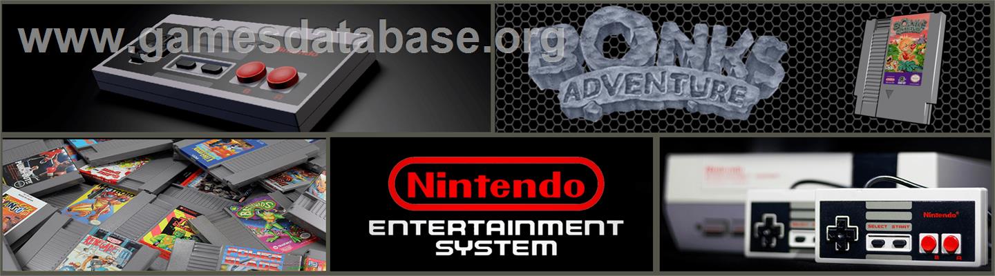 B.C. Kid / Bonk's Adventure / Kyukyoku!! PC Genjin - Nintendo NES - Artwork - Marquee