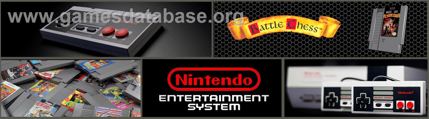 Battle Chess - Nintendo NES - Artwork - Marquee