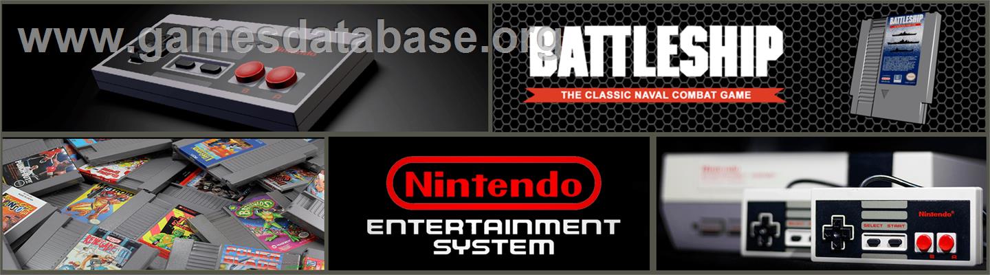 Battleship - Nintendo NES - Artwork - Marquee