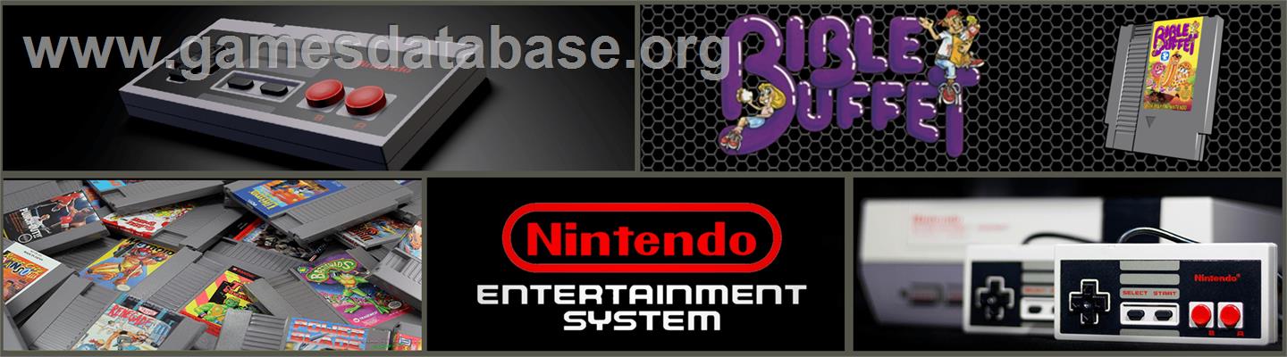 Bible Buffet - Nintendo NES - Artwork - Marquee