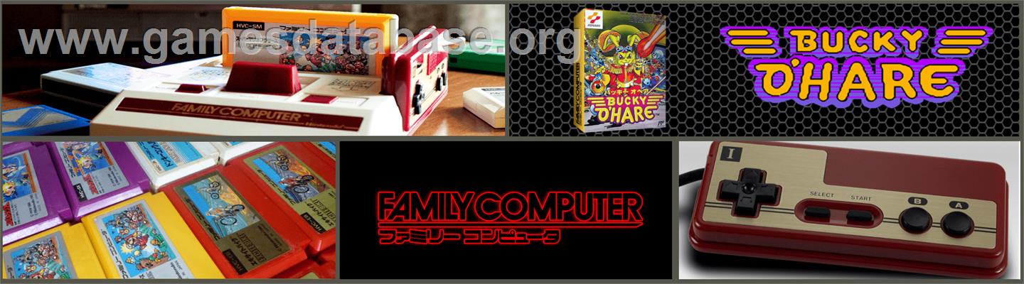 Bucky O'Hare - Nintendo NES - Artwork - Marquee