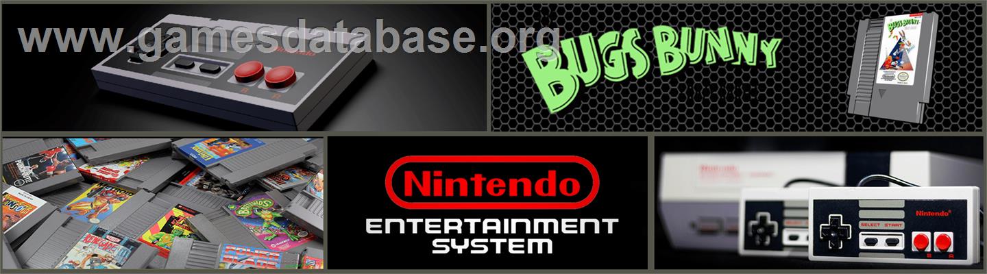 Bugs Bunny Crazy Castle, The - Nintendo NES - Artwork - Marquee