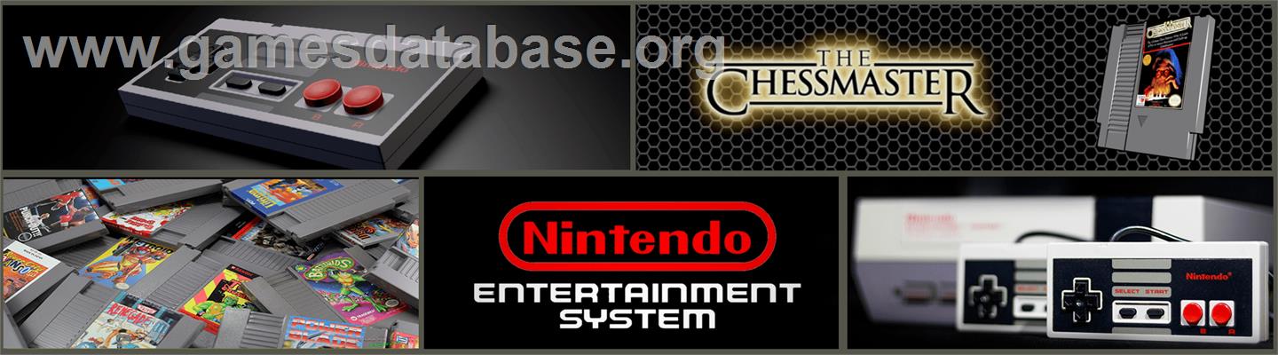 Chessmaster, The - Nintendo NES - Artwork - Marquee