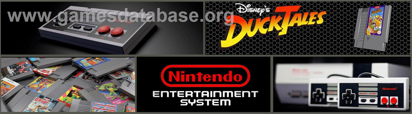 Duck Tales - Nintendo NES - Artwork - Marquee