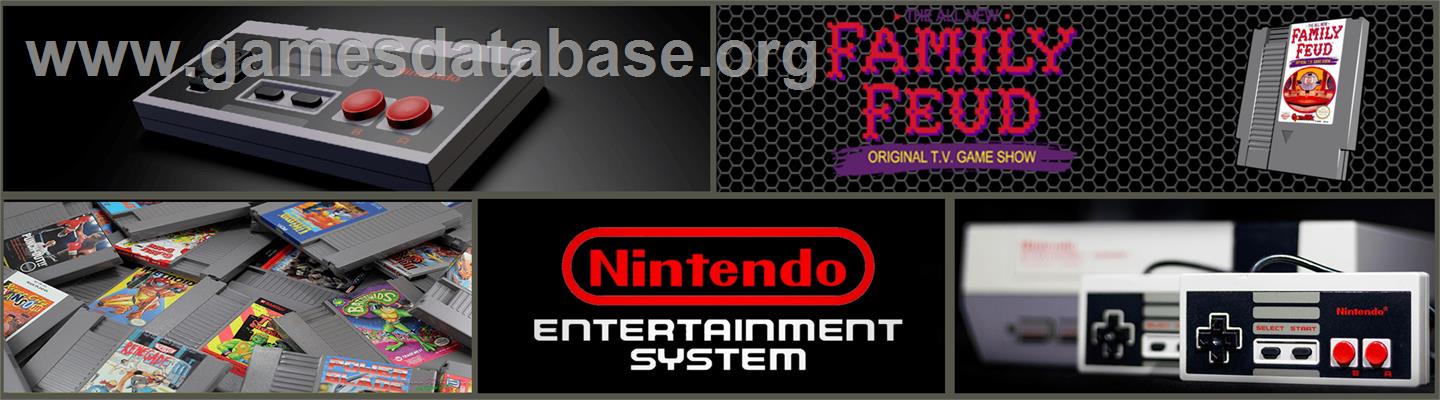 Family Feud - Nintendo NES - Artwork - Marquee