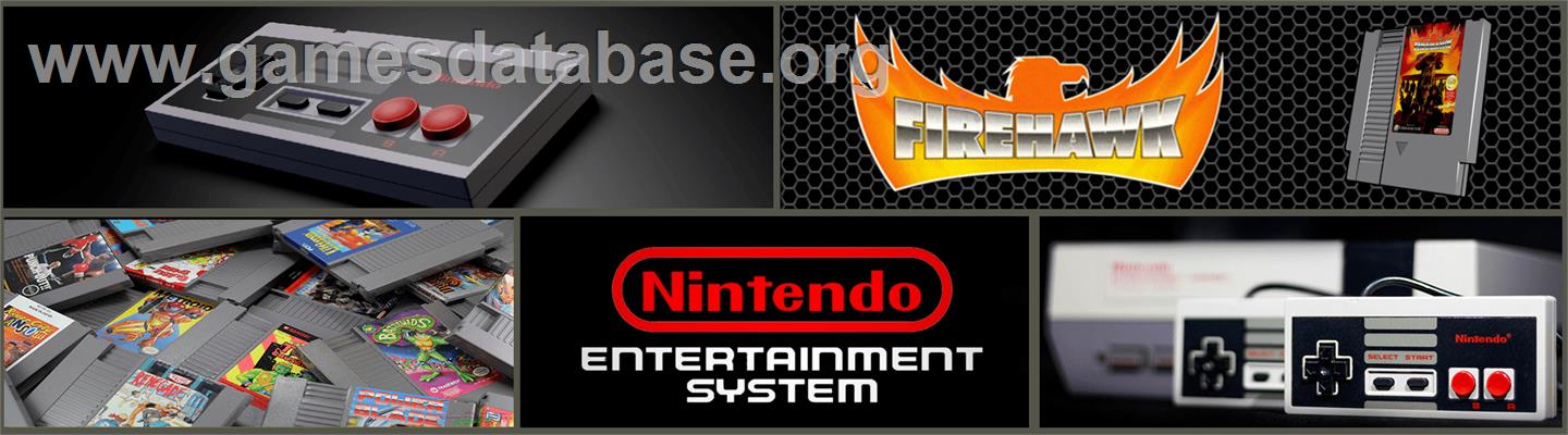 Firehawk - Nintendo NES - Artwork - Marquee