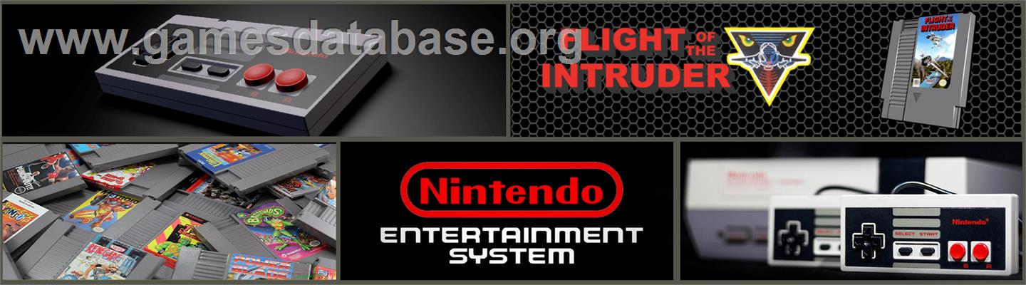 Flight of the Intruder - Nintendo NES - Artwork - Marquee